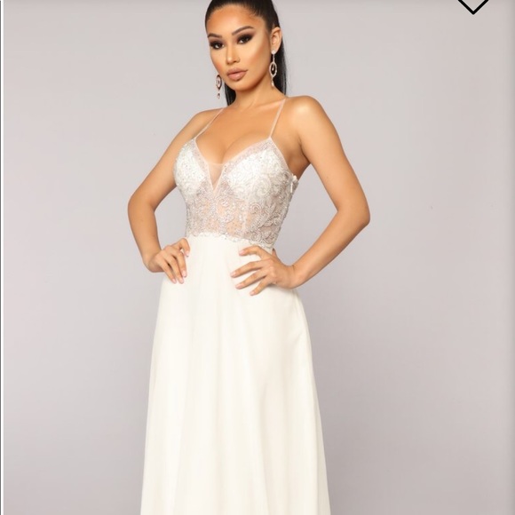 fashion nova bridal dresses